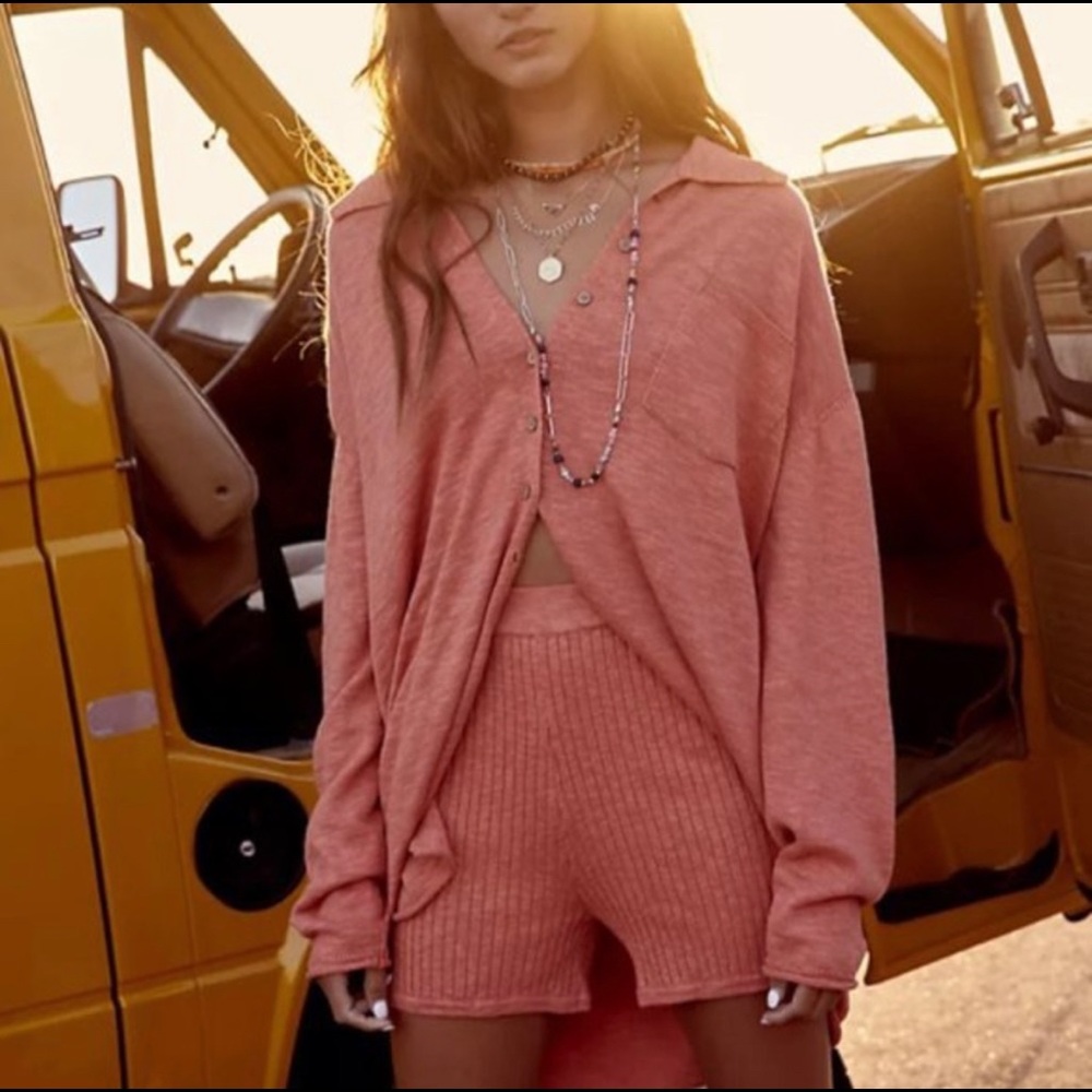 Free People Beach Zuma Knit Set